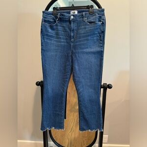 PAIGE Women's Straight Leg Jeans - Blue